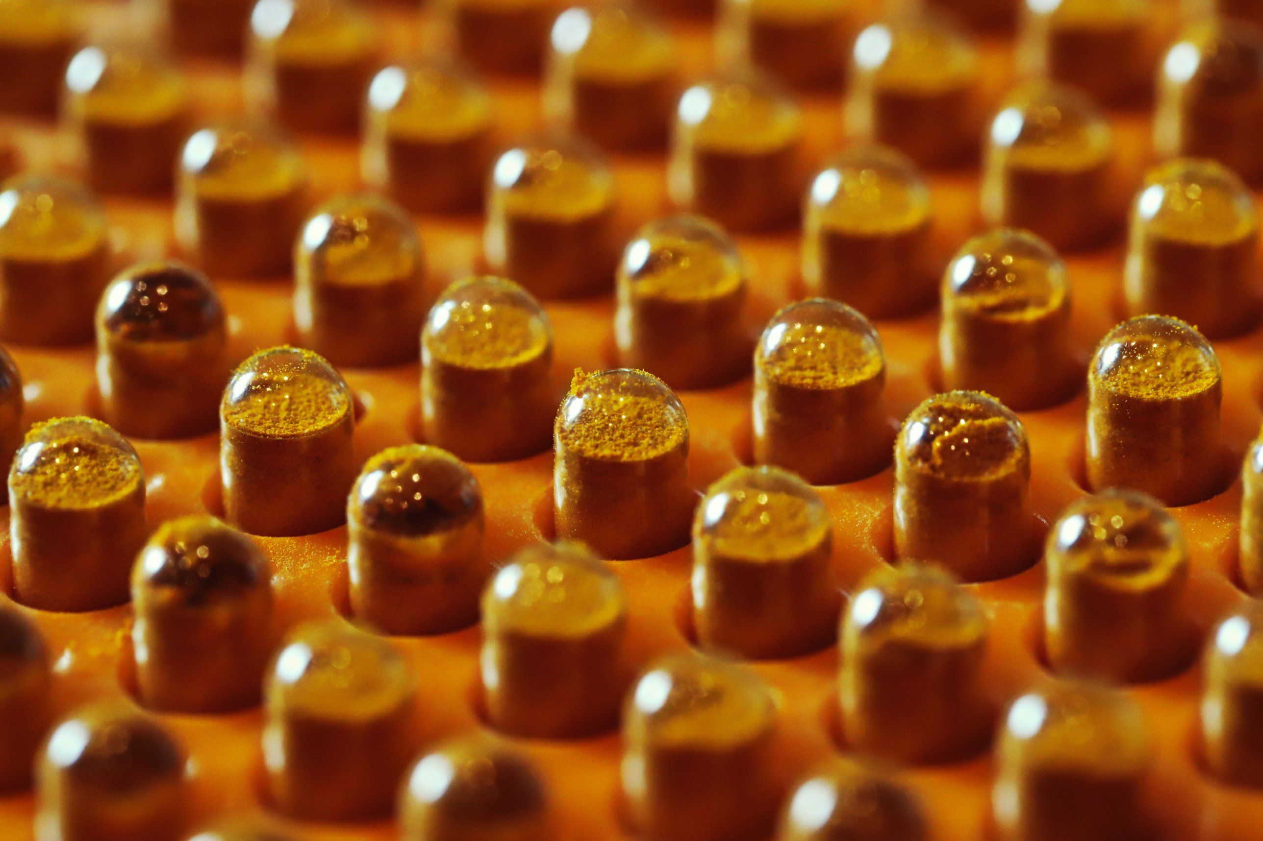 Capsule in fase di riempimento